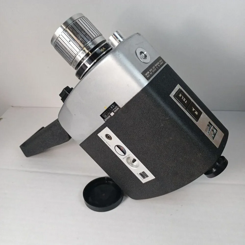 Vintage Argus Super 8 Movie Camera Model‎ 814 W/Box And Docs Untested